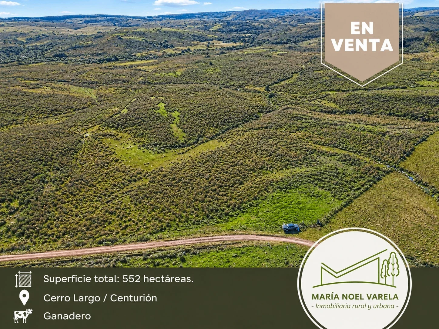 Campo en venta de 552ha ubicado en Centurion - Imagen 1