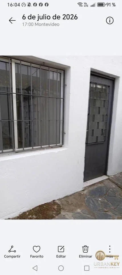ALQUILER APARTAMENTO 2 DORMITORIOS SIN GASTOS COMUNES Y PATIO - VILLA ESPAÑOLA - Imagen 1