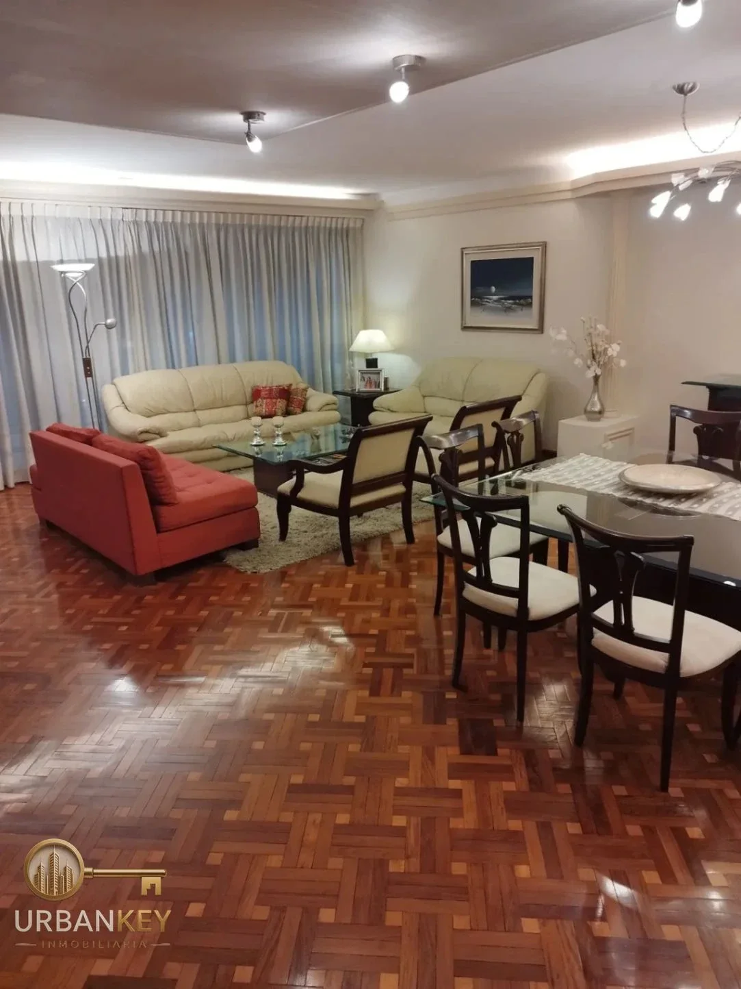 Alquiler apartamento amueblado de 3 dormitorios con terraza y garage en Pocitos - Imagen 3