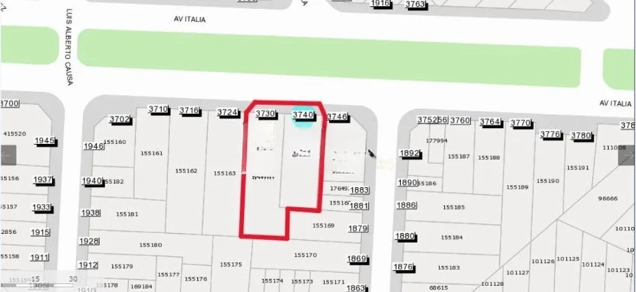 VENTA TERRENO 559m2 - FOS 60% RETIRO 0mts - Altura posible 31mts  - BUCEO - Imagen 4