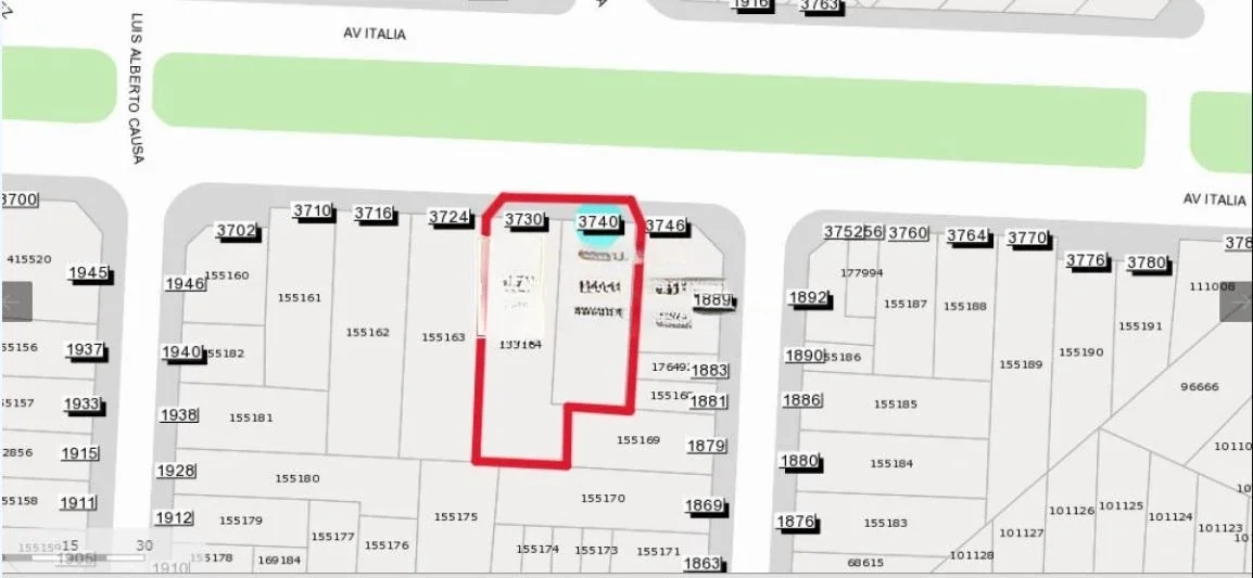 VENTA TERRENO 559m2 - FOS 60% RETIRO 0mts - Altura posible 31mts  - BUCEO - Imagen 5