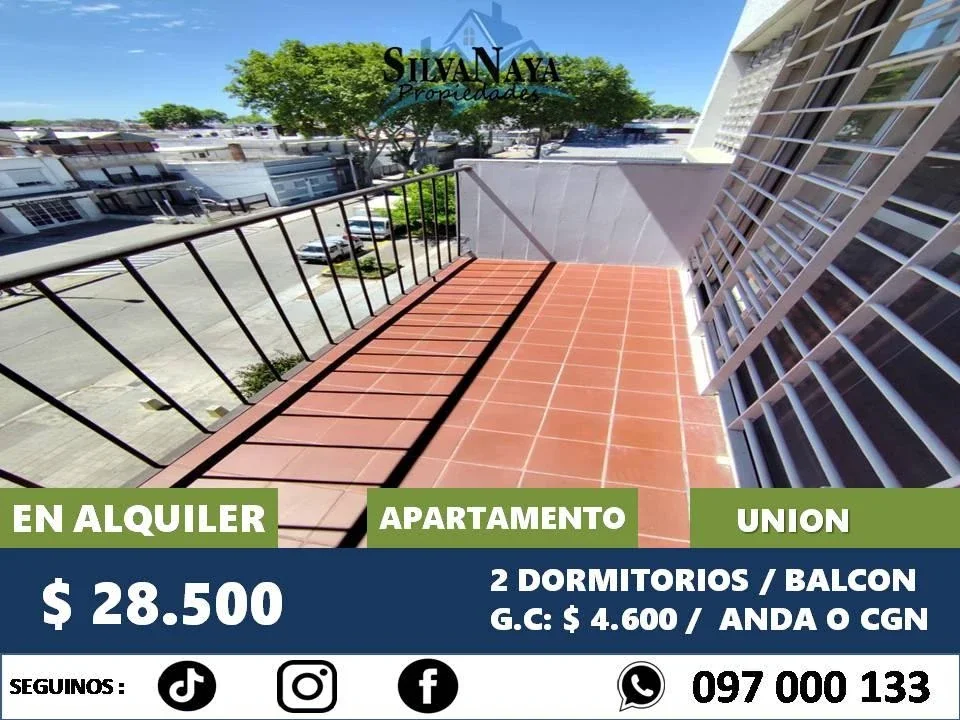 Apartamento en alquiler en Unión - Imagen 1