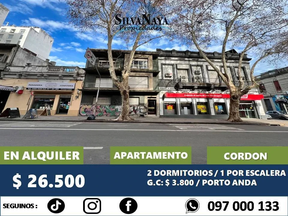 Apartamento en alquiler en Cordón - Imagen 1