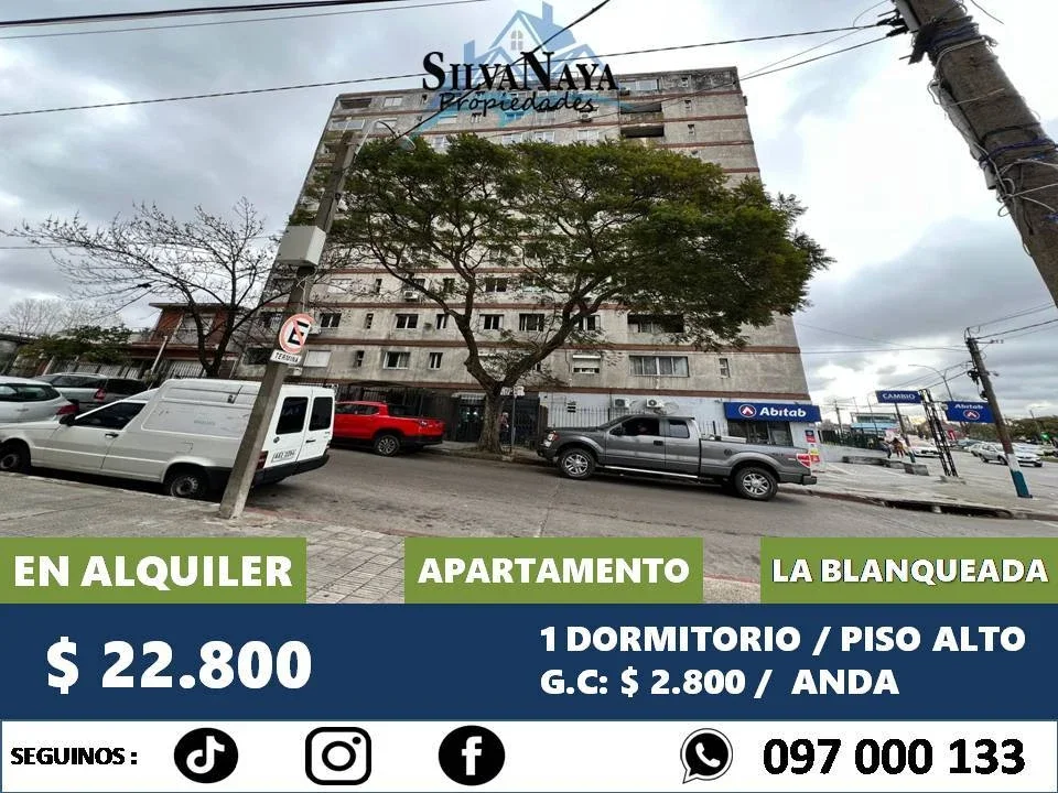 Apartamento en alquiler en La Blanqueada - Imagen 1