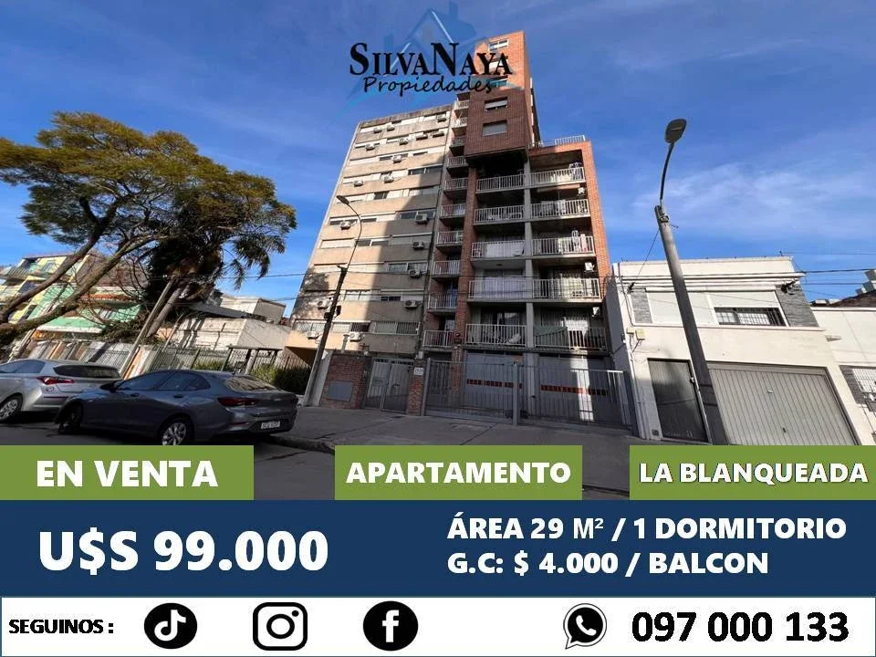Apartamento en venta en La Blanqueada - Imagen 1