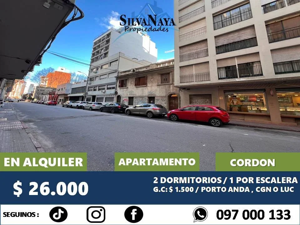 Apartamento en alquiler en Cordón - Imagen 1