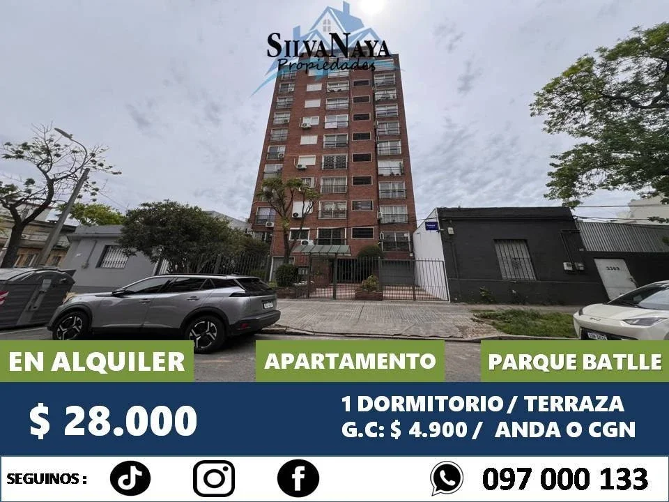 Apartamento en alquiler en Parque Batlle - Imagen 1