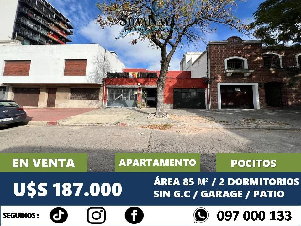 Apartamento en venta c/ cochera en Pocitos - Imagen 1