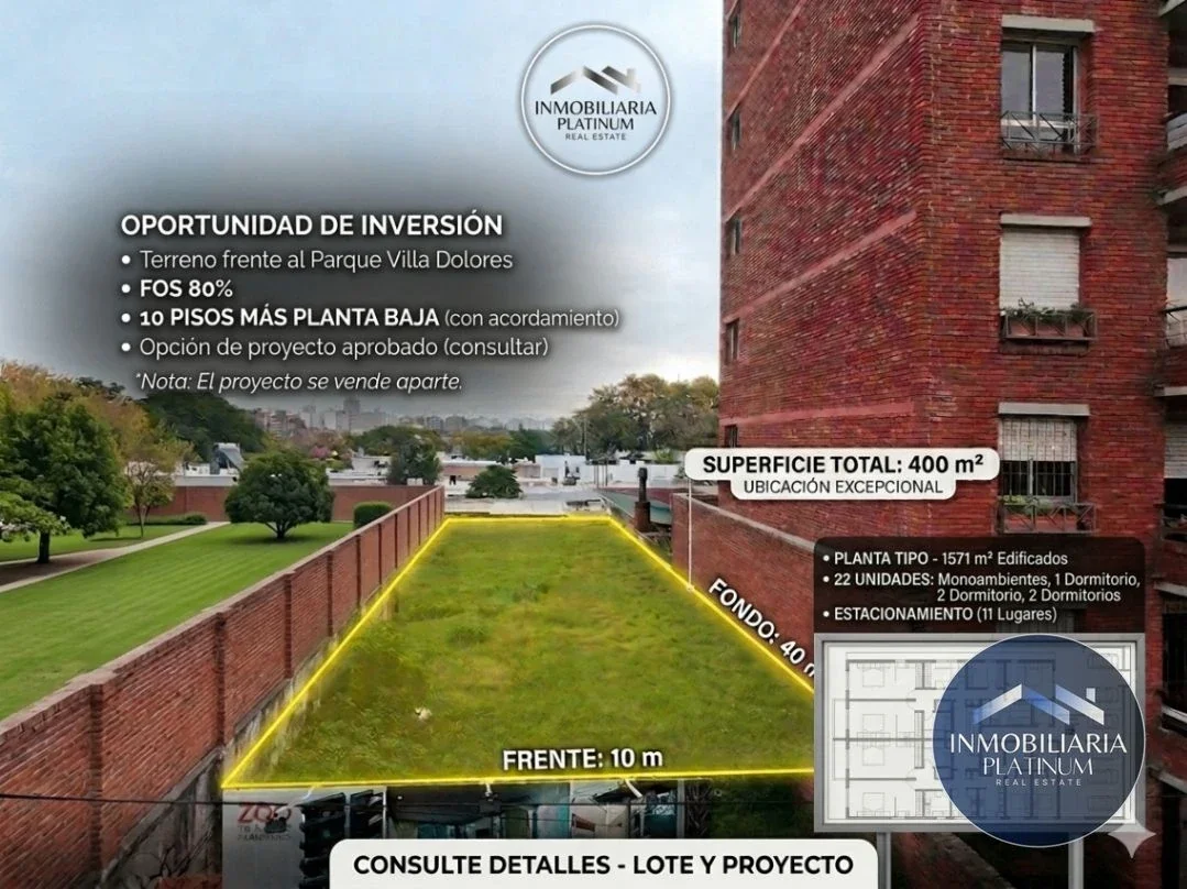 Terreno en venta de 400m2 ubicado en Villa Dolores - Imagen 2