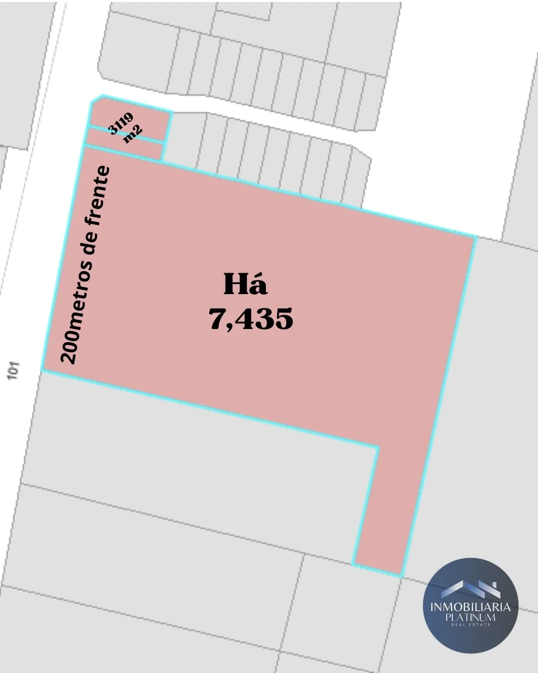 Terreno en venta de 77469m2 ubicado en Pando - Imagen 1