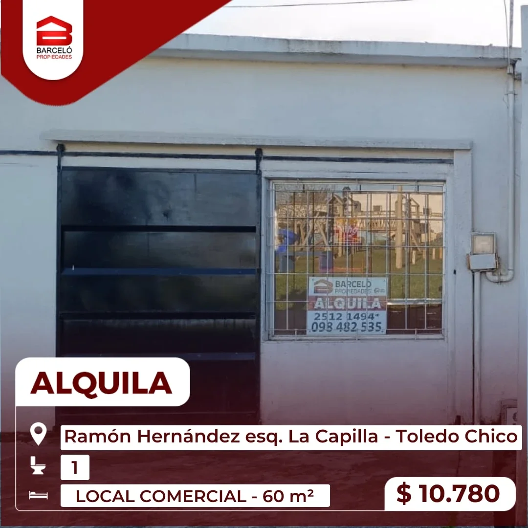 Local Comercial en alquiler ubicado en Toledo Chico - Imagen 1