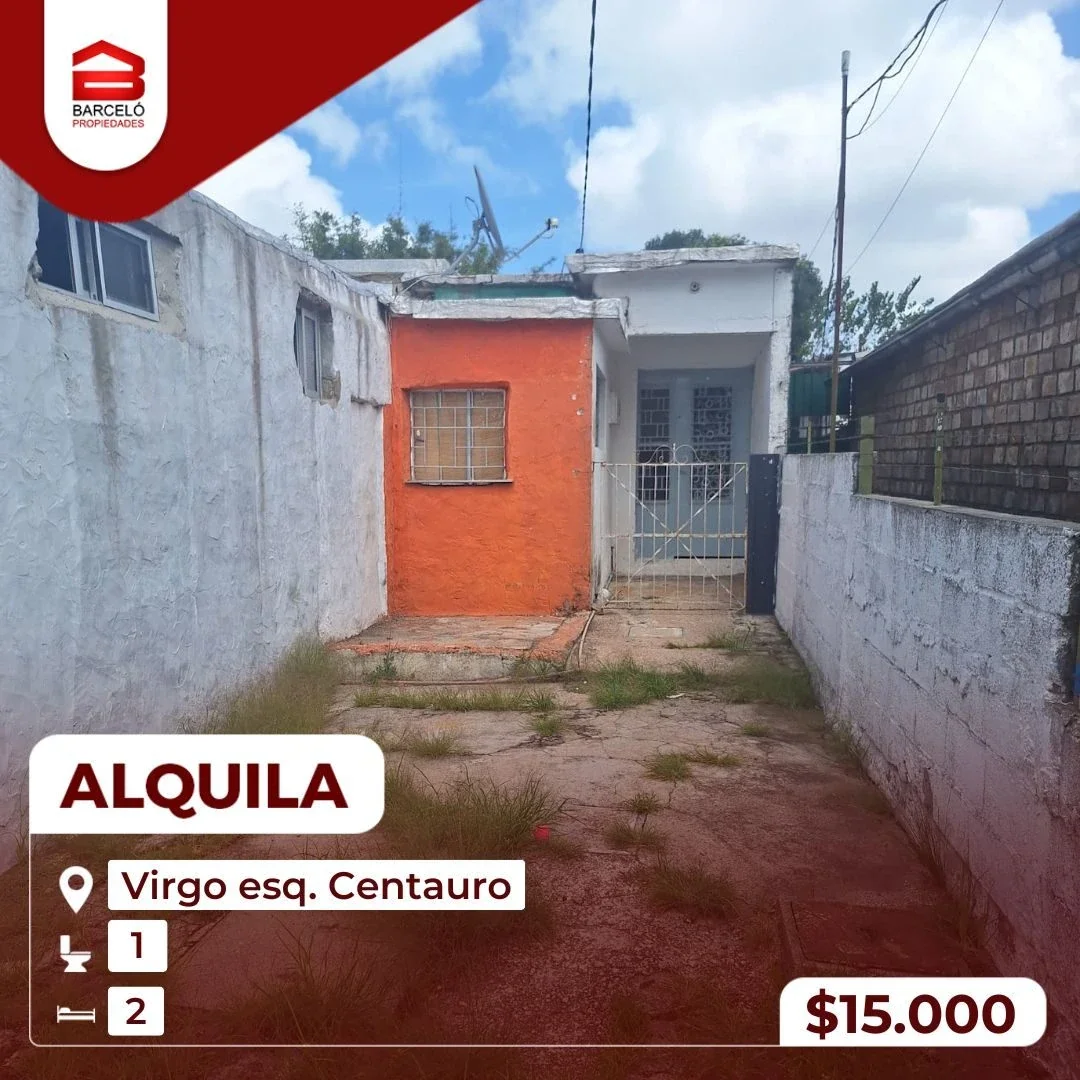 Casa 2 o 3 dorm. en Virgo esq. Centauro Punta de Rieles $16000 - Imagen 1