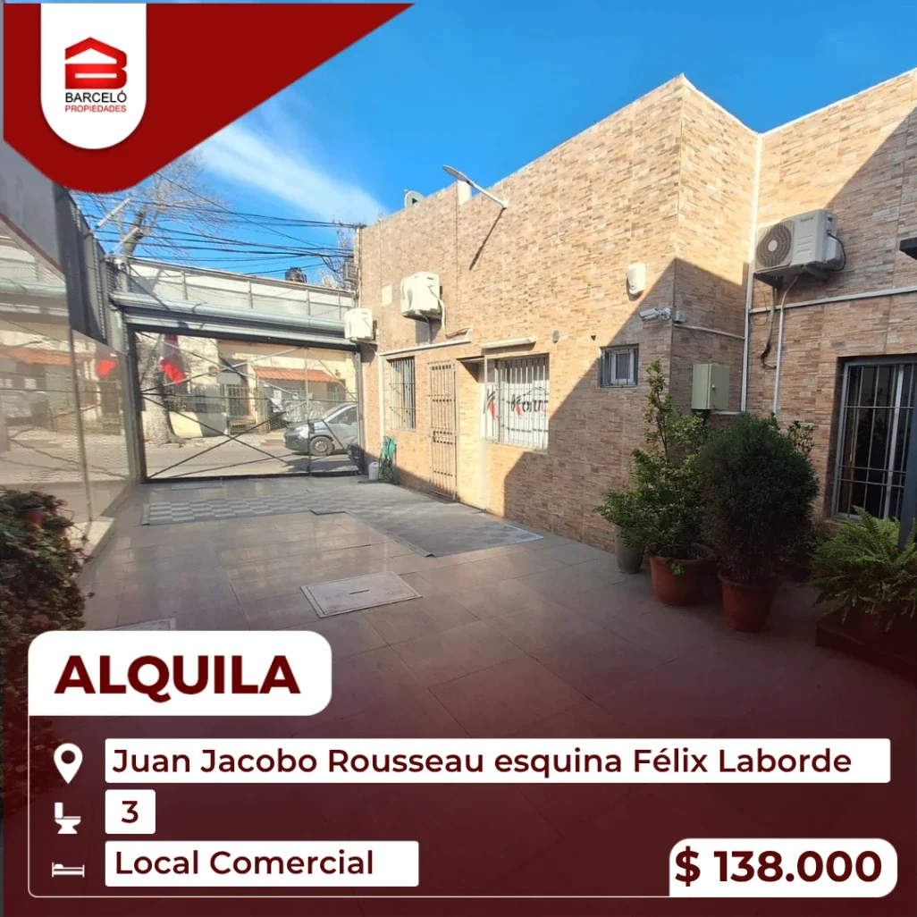 Local Comercial en alquiler ubicado en Unión - Imagen 1