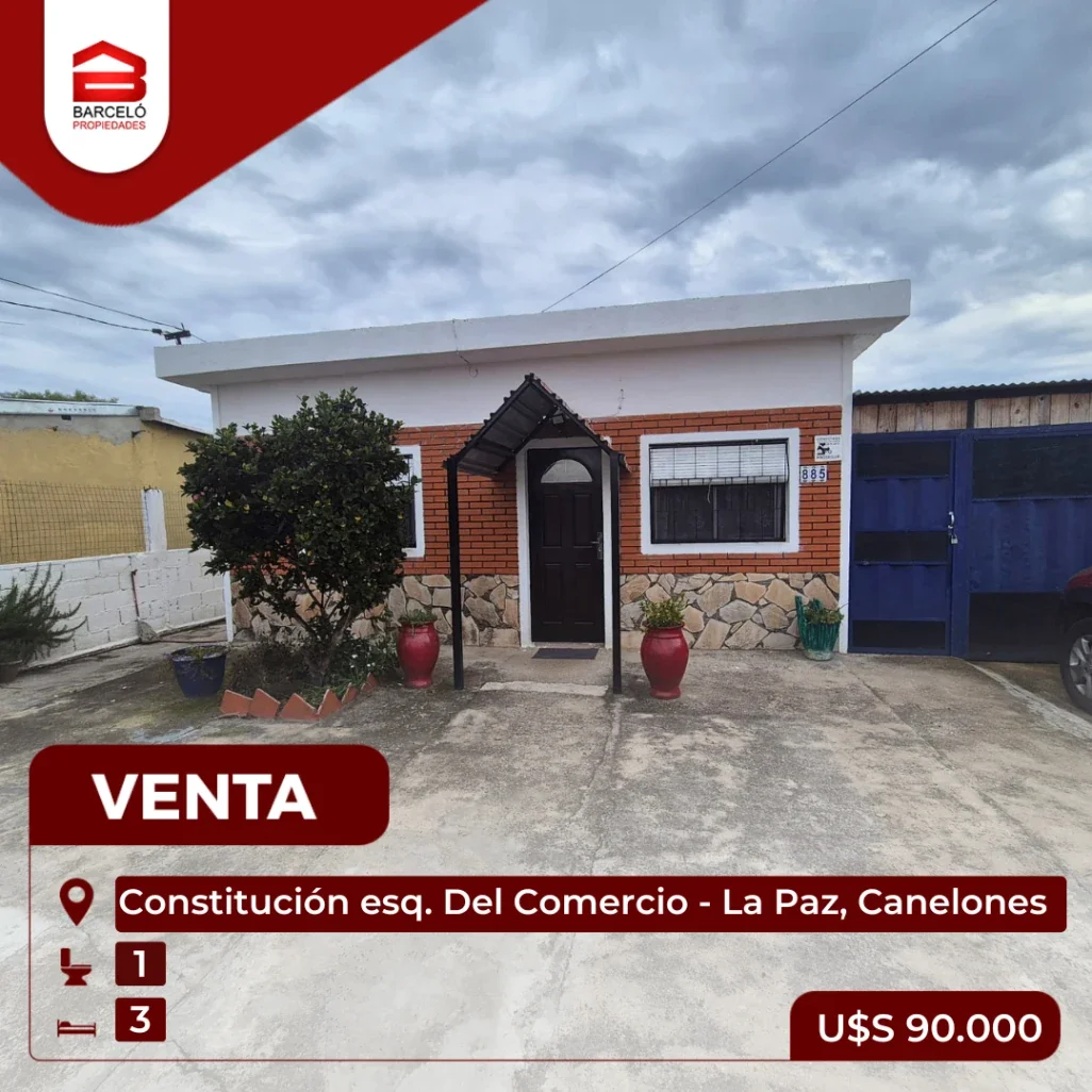 Casa en venta c/ cochera en La Paz - Imagen 1