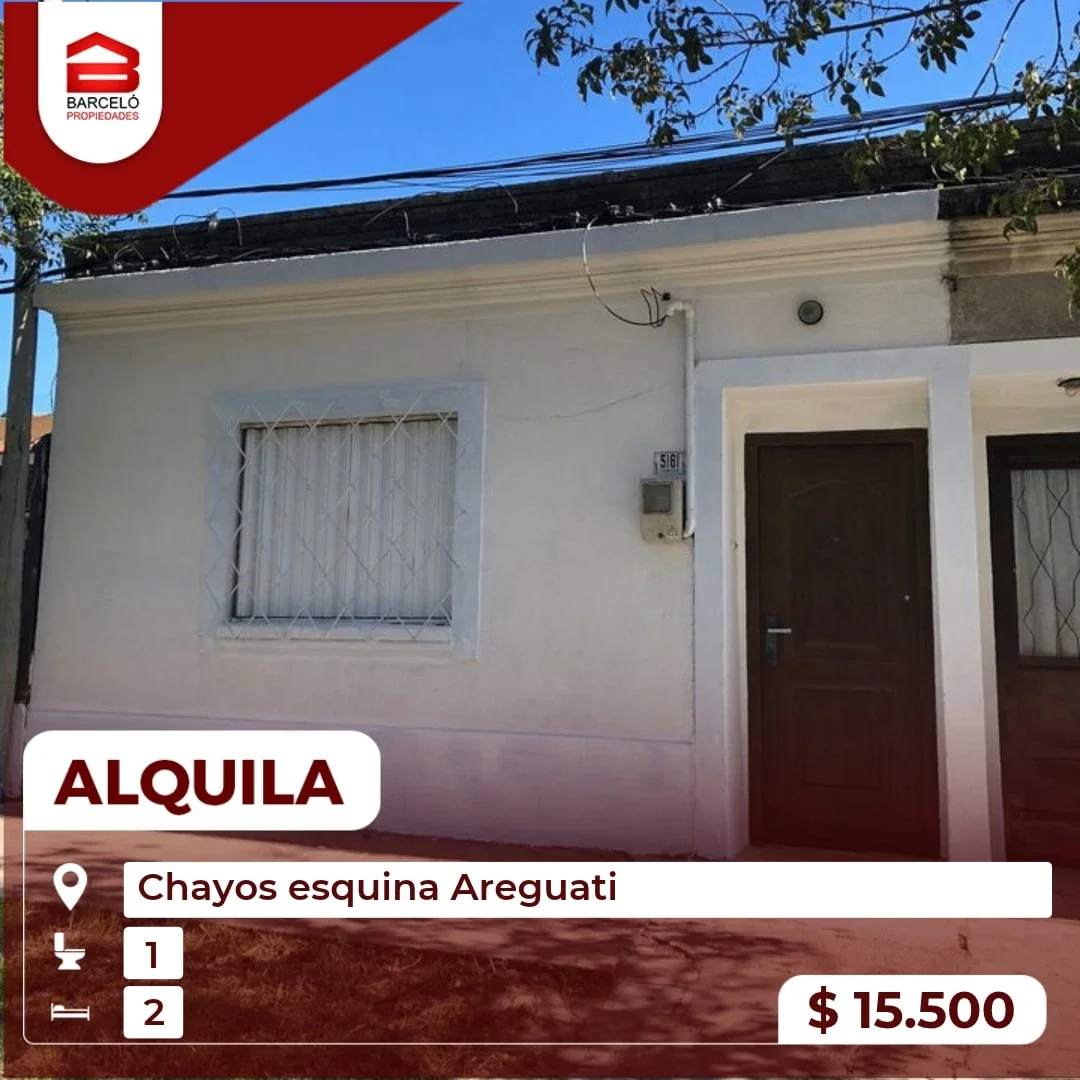 Alquiler Casa 2 dormitorios en barrio Jardines del Hipódromo $15500 - Imagen 1