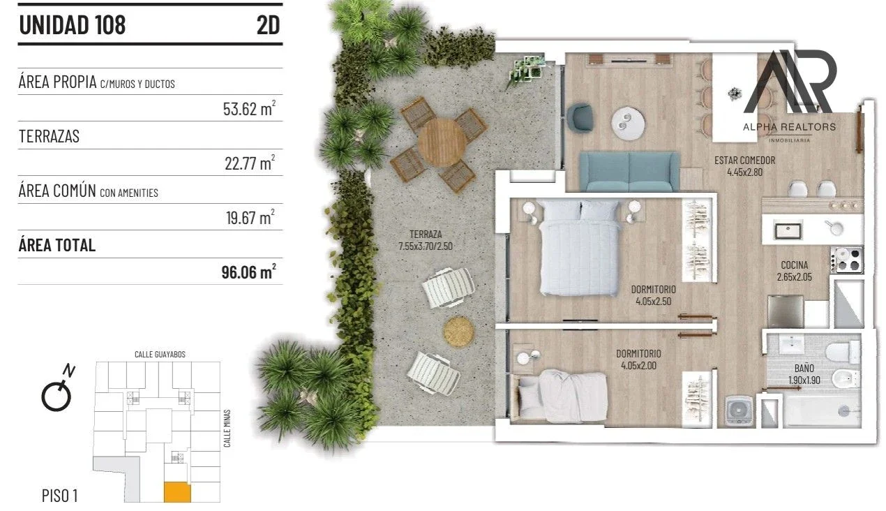 Apartamento en venta en Cordón - Imagen 2