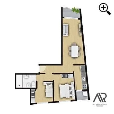 Apartamento en venta de 2 dormitorios en La Blanqueada - Imagen 3