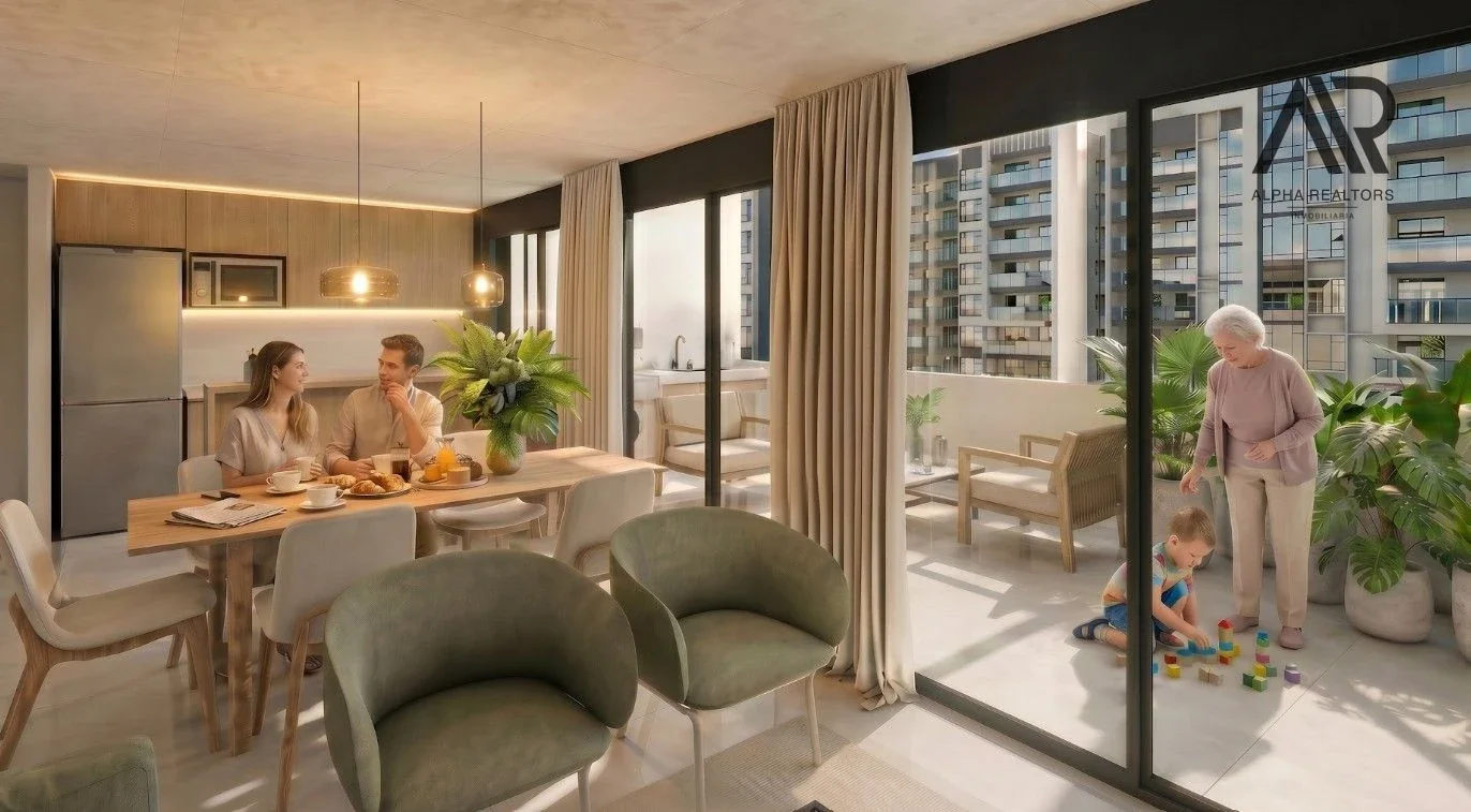 Apartamento de 1 dormitorio, al frente, con patio en Pocitos. Entrega: 2028 - Imagen 5