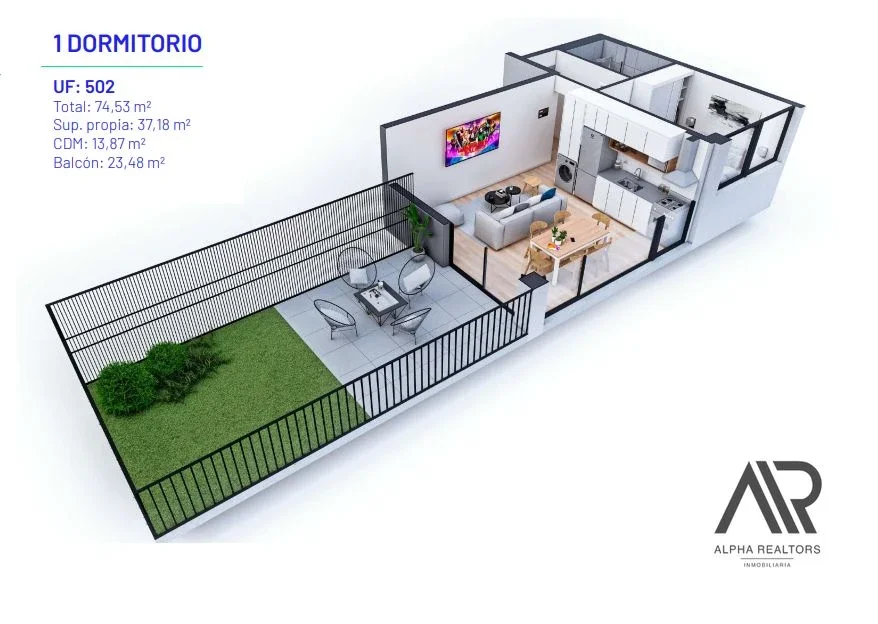 Apartamentos en Pozo en Venta en La Blanqueada/Parque Batlle Mono con patio! - Imagen 4