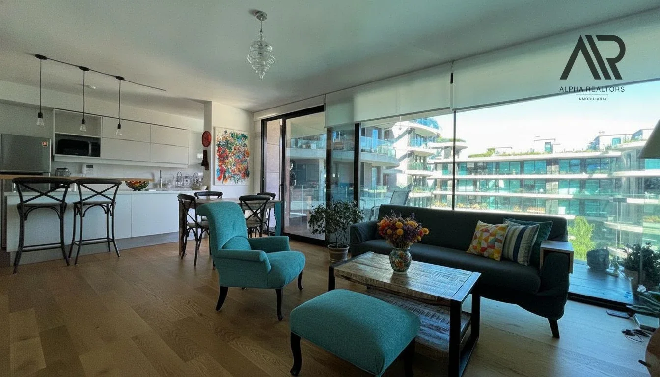 Alquiler Apartamento de 2 dormitorios, 2 baños, amueblado Forum y cochera - Imagen 1