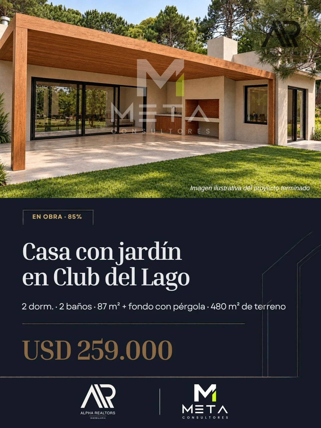 Casa en venta c/ cochera en Laguna Del Sauce - Imagen 1