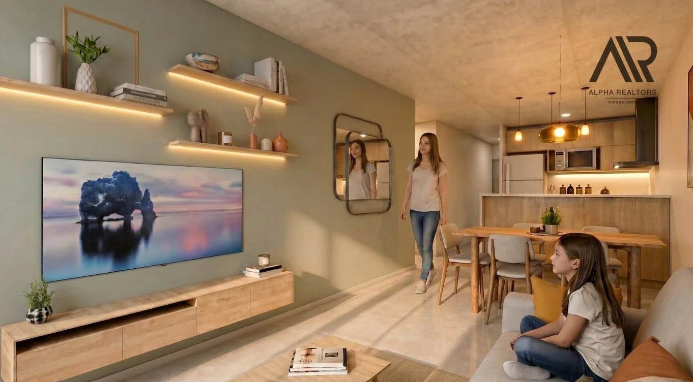 Apartamento de 1 dormitorio, al frente, con patio en Pocitos. Entrega: 2028 - Imagen 4