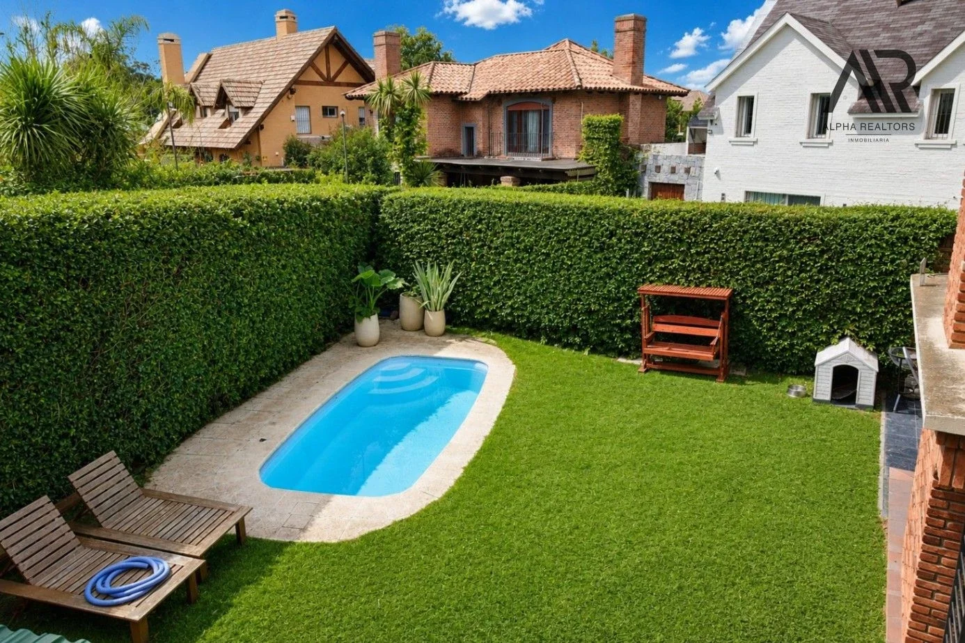 Casa padron Unico 3 dormitorios + servicio-4 baños-fondo con piscina y barbacoa - Imagen 3
