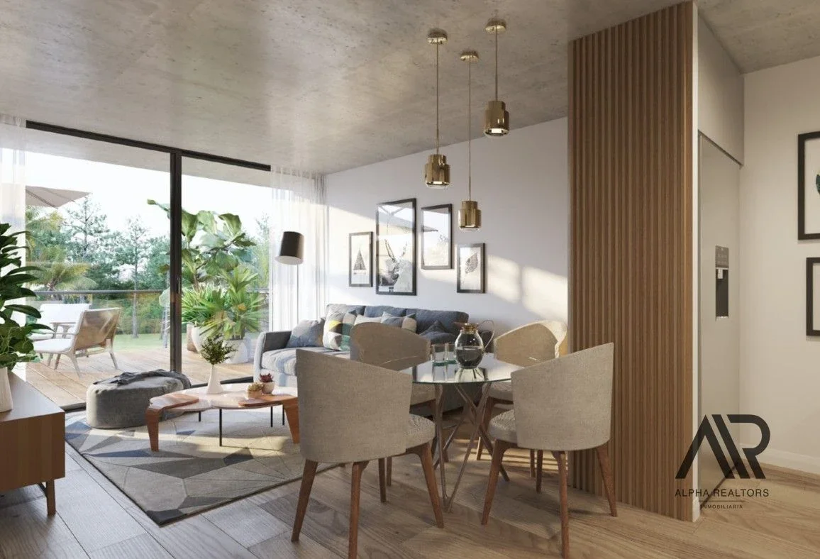 Apartamento de 2 dormitorios con terraza, al frente. Av Roosevelt Punta Del Este - Imagen 1