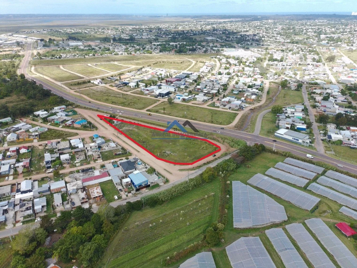 Venta terreno de 5400m2 sobre perimetral, ideal inversión en Maldonado - Imagen 3