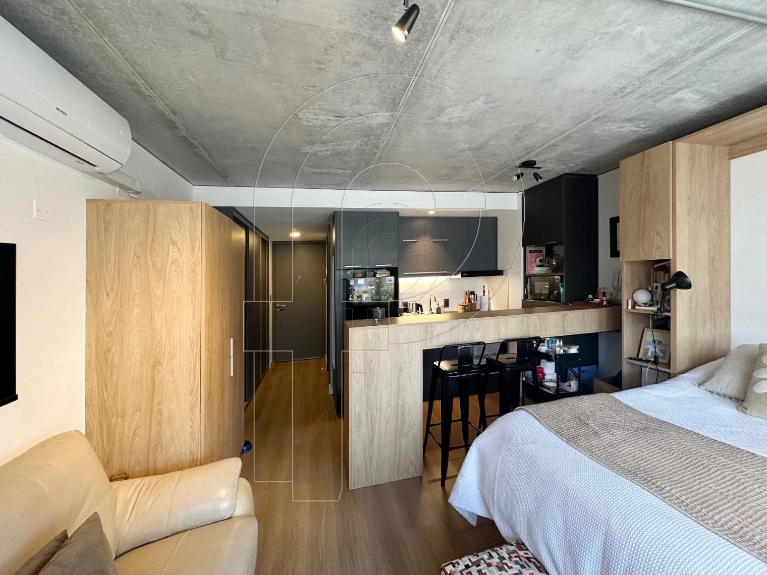 Apartamento monoambiente en alquiler, garaje opcional - Edif. Cathan, Malvin - Imagen 3