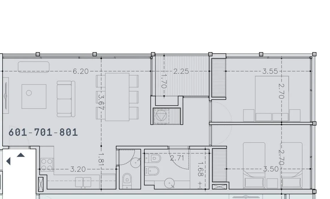 Venta apartamento 2 dormitorios - Imagen 5
