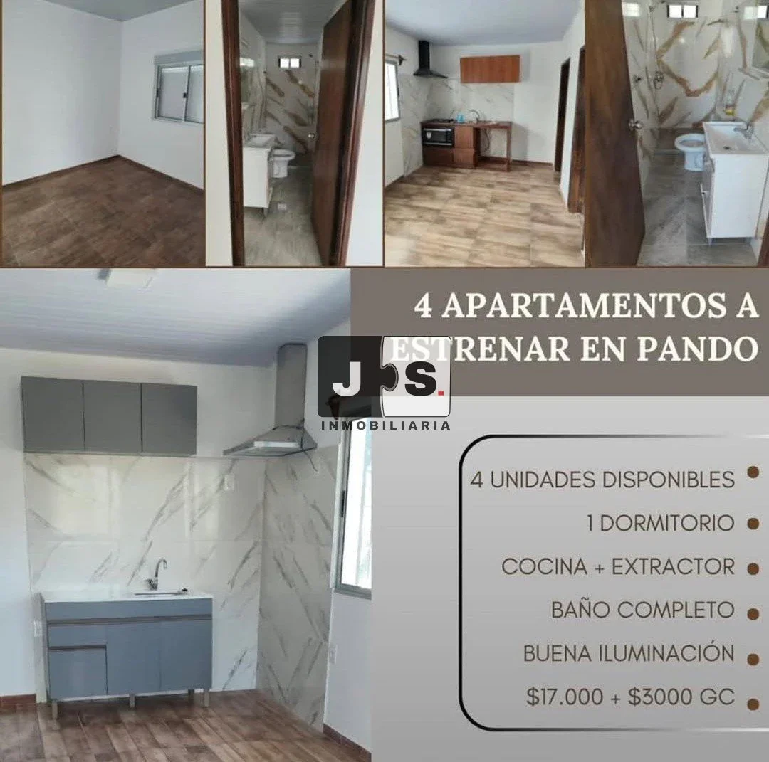 Apartamento en alquiler c/ cochera en Pando - Imagen 2