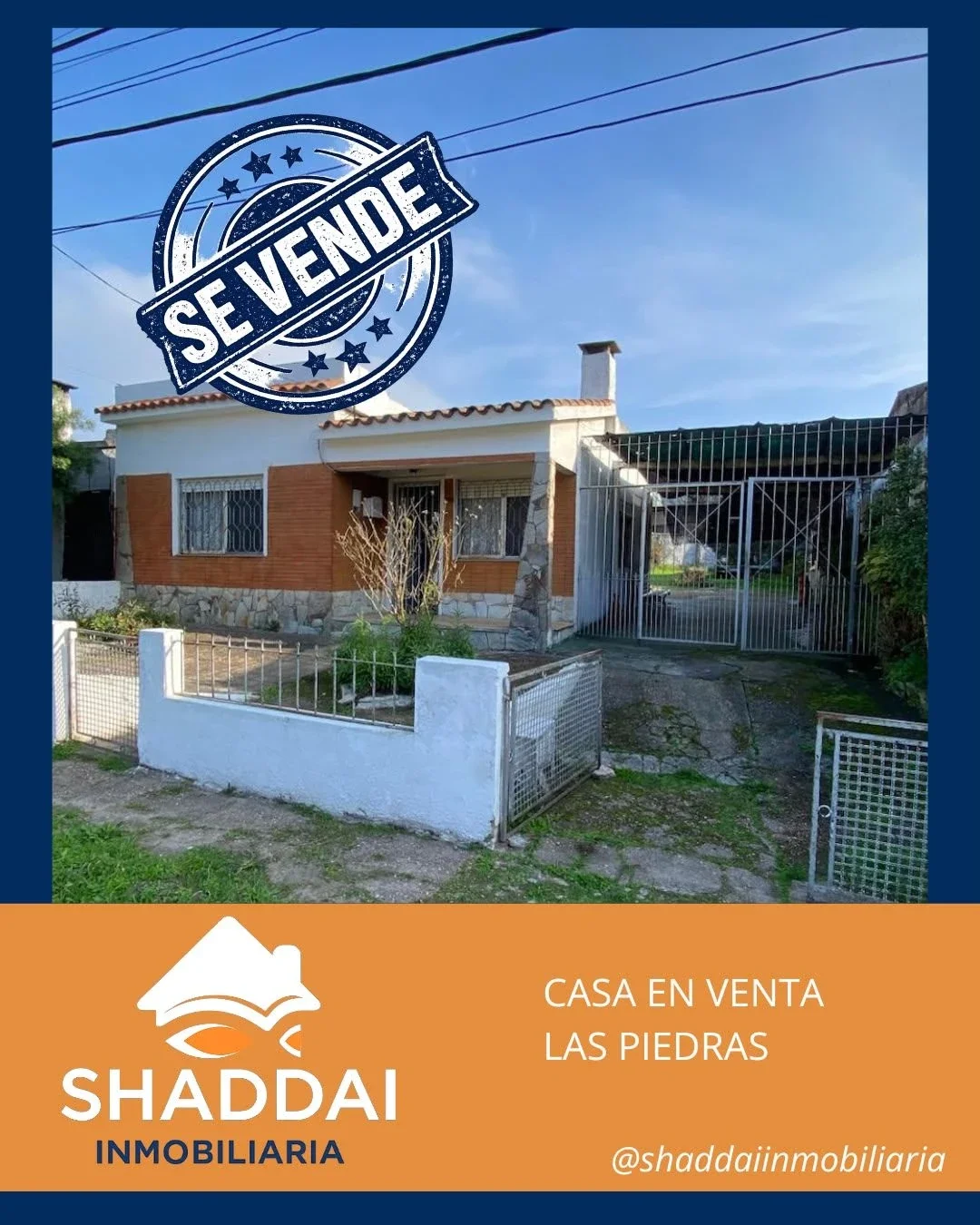 Casa en venta c/ cochera en Las Piedras - Imagen 1