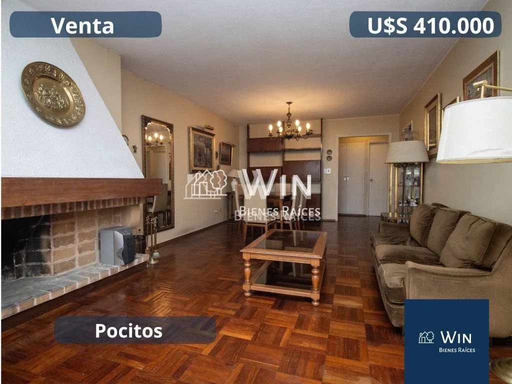 Venta Apartamento 4 Dormitorios, Escritorio, Servicio y Garaje doble en Pocitos - Imagen 1