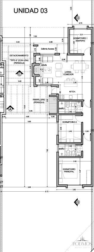 Casa a estrenar en  Burnett - Imagen 2