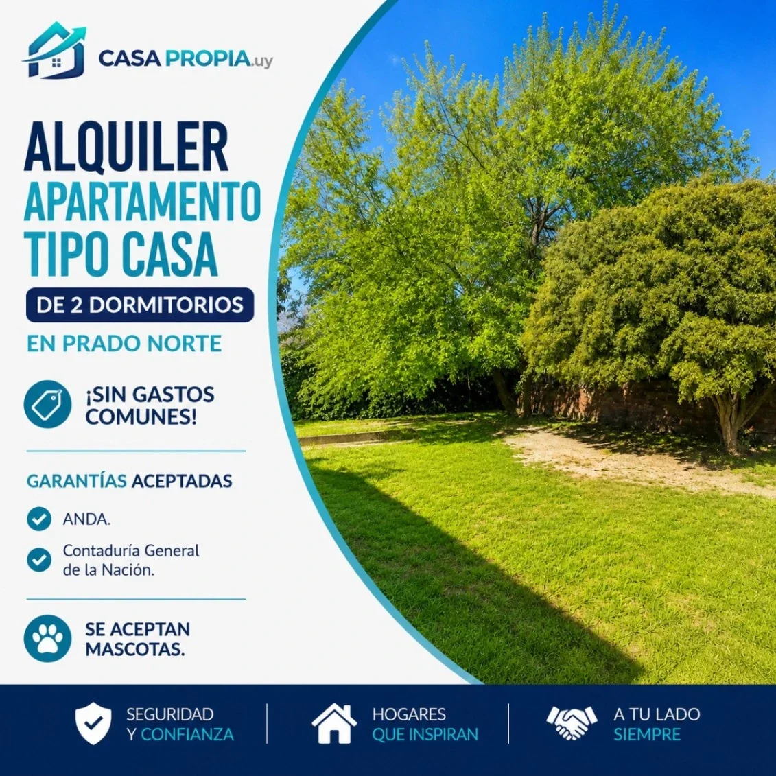 Apartamento en alquiler c/ cochera en Prado - Imagen 1