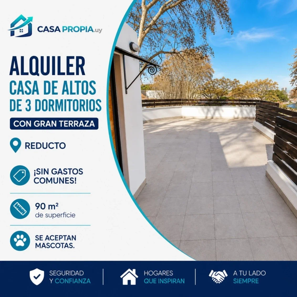 Apartamento en alquiler en Reducto - Imagen 1