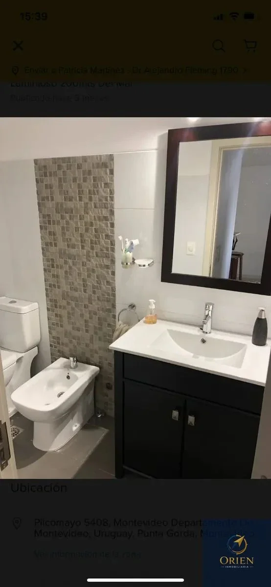 Apartamento 1 dormitorio amueblado en alquiler en Punta Gorda - Imagen 4