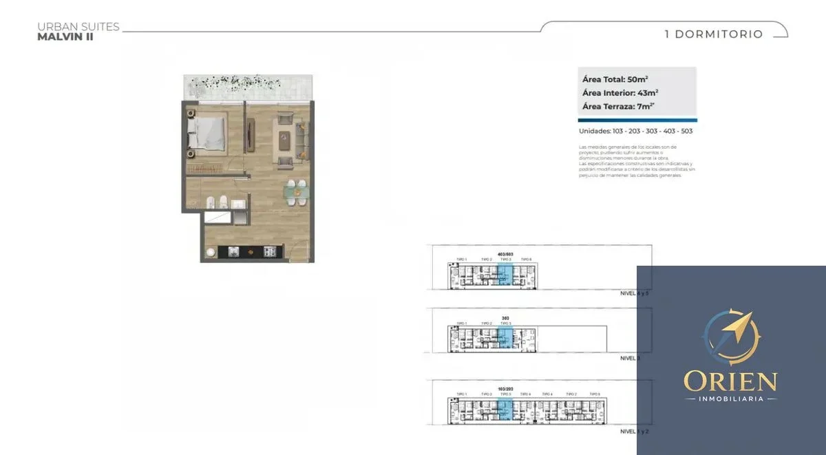 Apartamento 1 dormitorio en alquiler c/ cochera en Malvin - Imagen 4