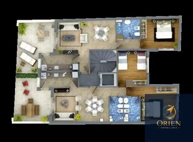 Apartamento 2 dormitorios en alquiler en Centro - Imagen 3