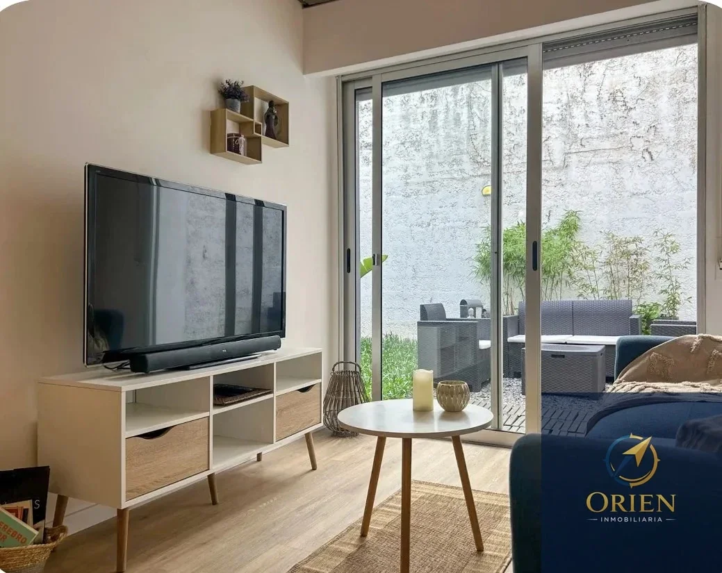 Apartamento 1 dormitorio amoblado con patio privado en alquiler en Pocitos - Imagen 2