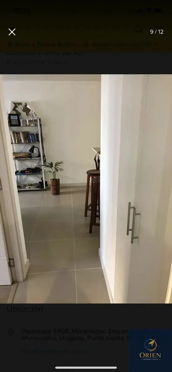 Apartamento 1 dormitorio amueblado en alquiler en Punta Gorda - Imagen 2
