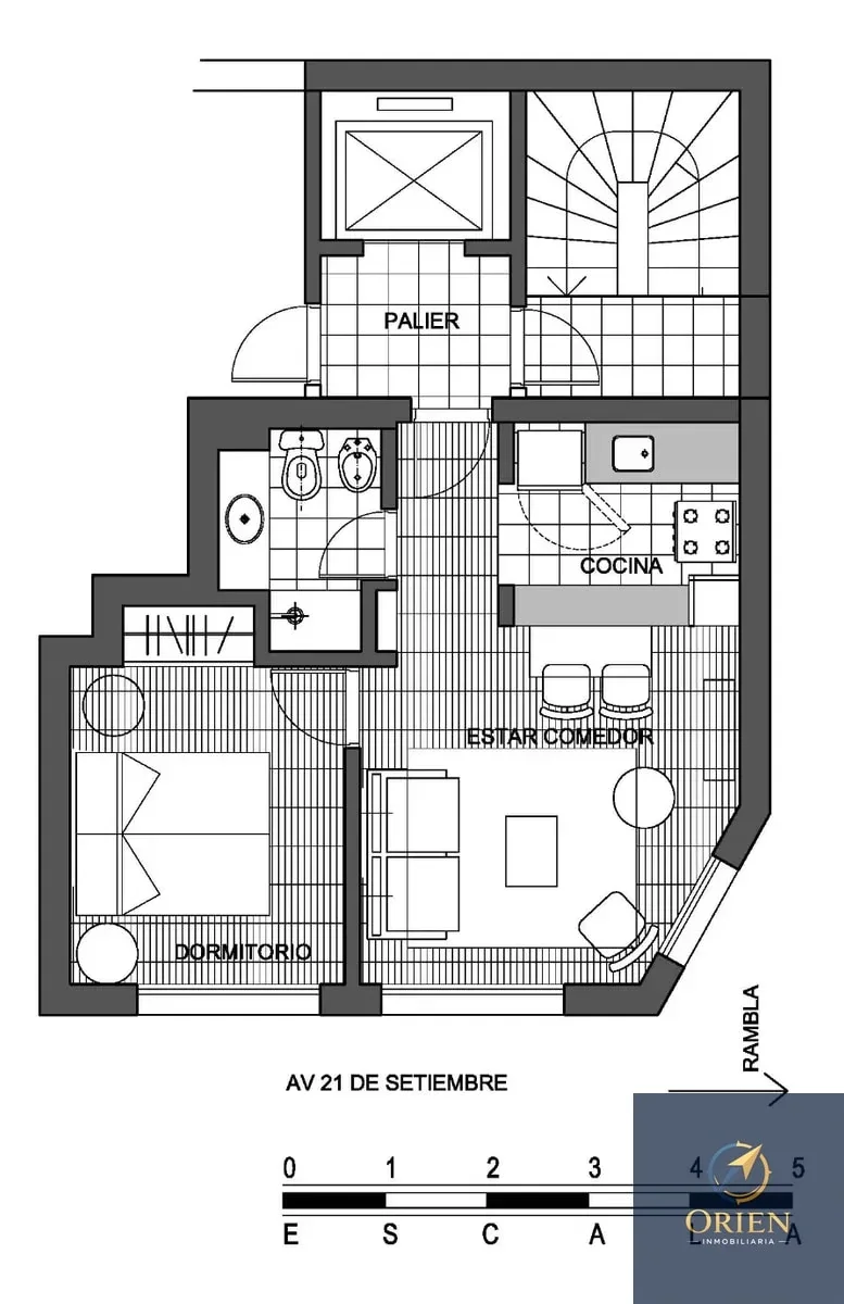 Apartamento 1 dormitorio en alquiler en Punta Carretas - Imagen 2