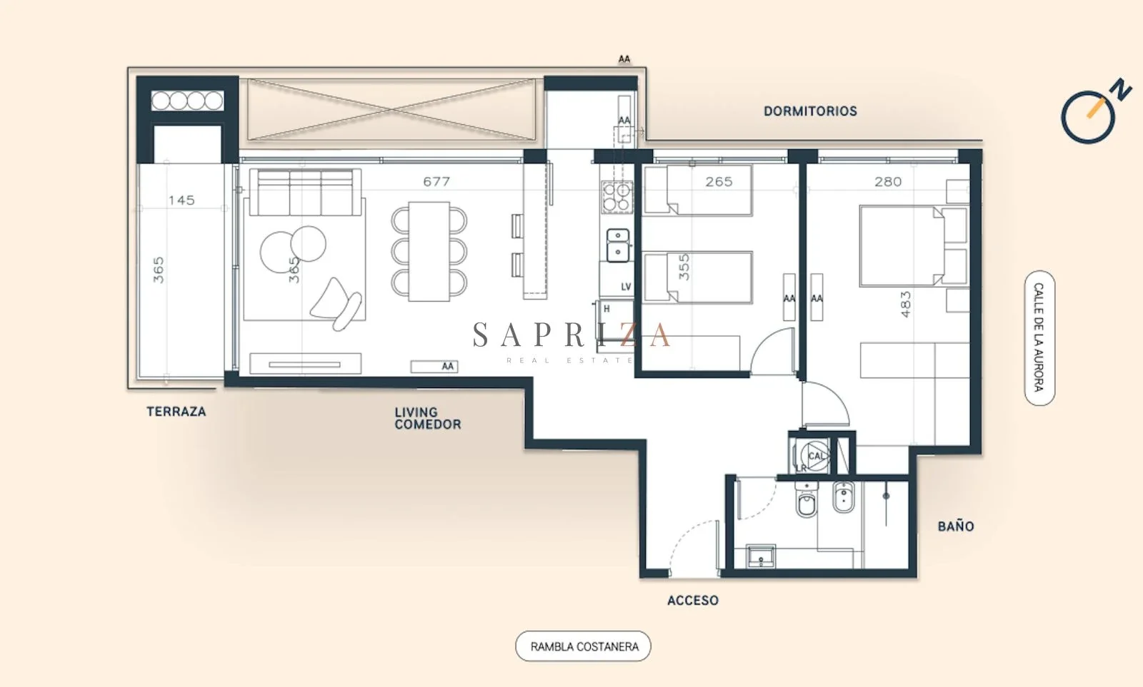 Apartamento en venta de 2 dormitorios en Rambla Costanera, GROU Orillas - Imagen 4