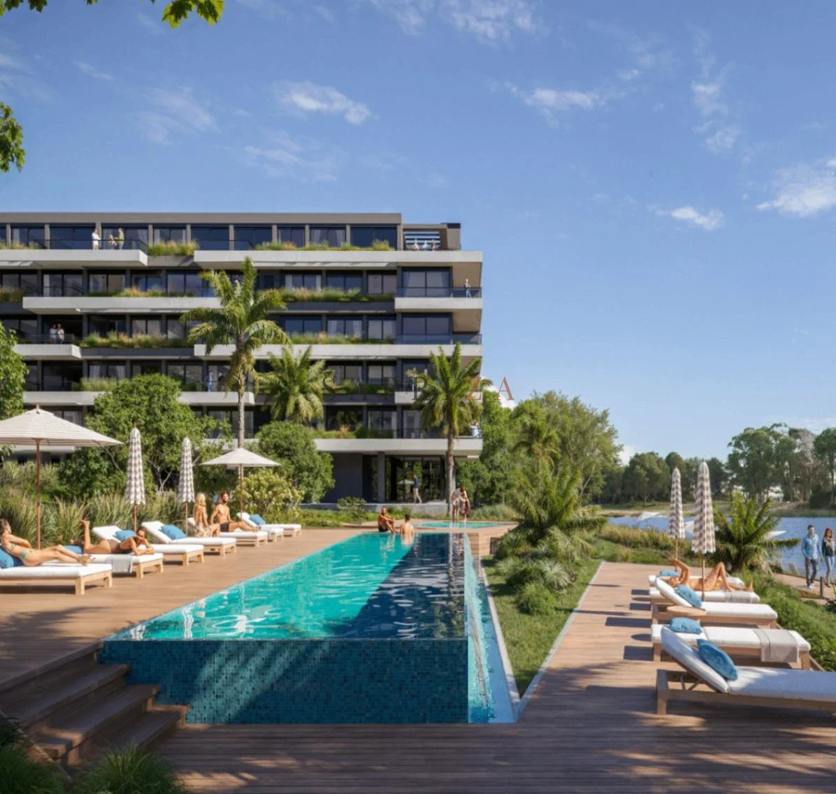Venta apartamento de 1 dormitorio c/terraza en GROU Lagun, en Ciudad de la Costa - Imagen 1