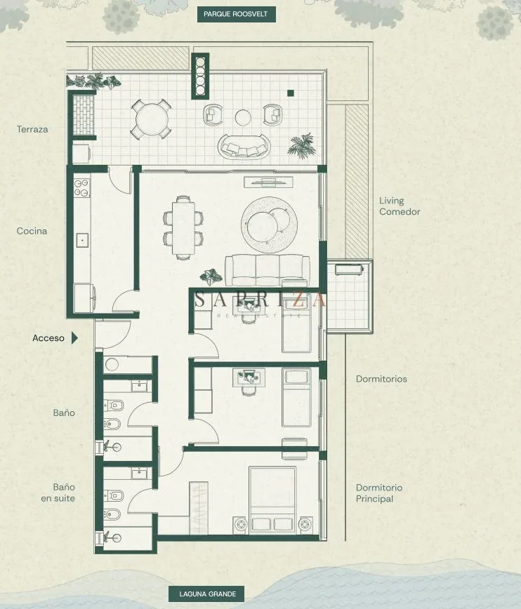 Apartamento en venta de 3 dormitorios en Parque Miramar, GROU Aruma - Imagen 5