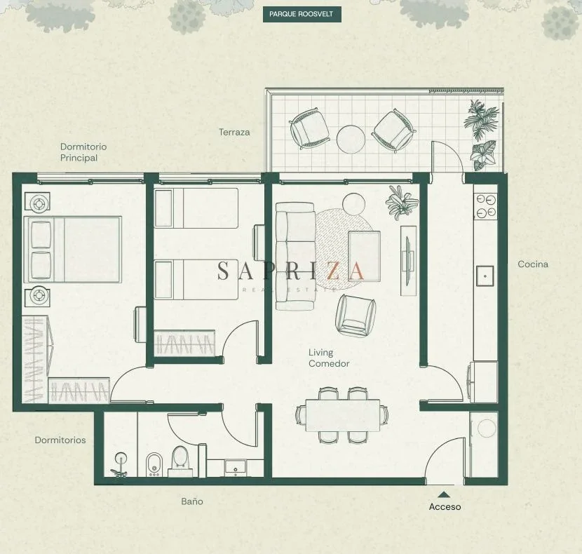 Apartamento en venta de 2 dormitorios en Parque Miramar, GROU Aruma - Imagen 5