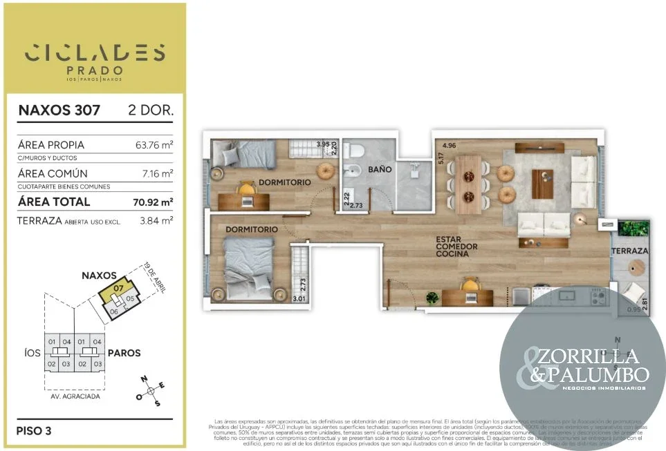 Apartamento 2 dormitorio en Prado - ESTRENA! - Imagen 4