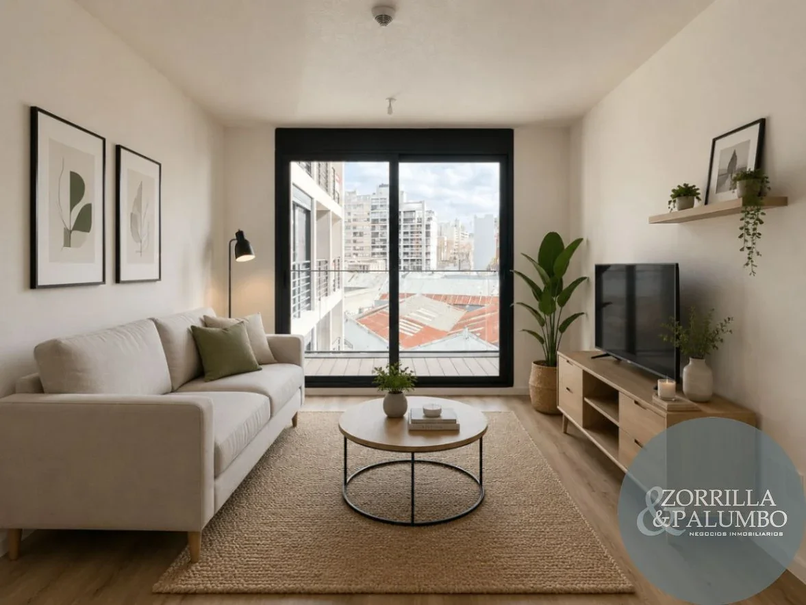 Terraza y Parrillero exclusivo - 2 dorm - 3 cruces - Imagen 1