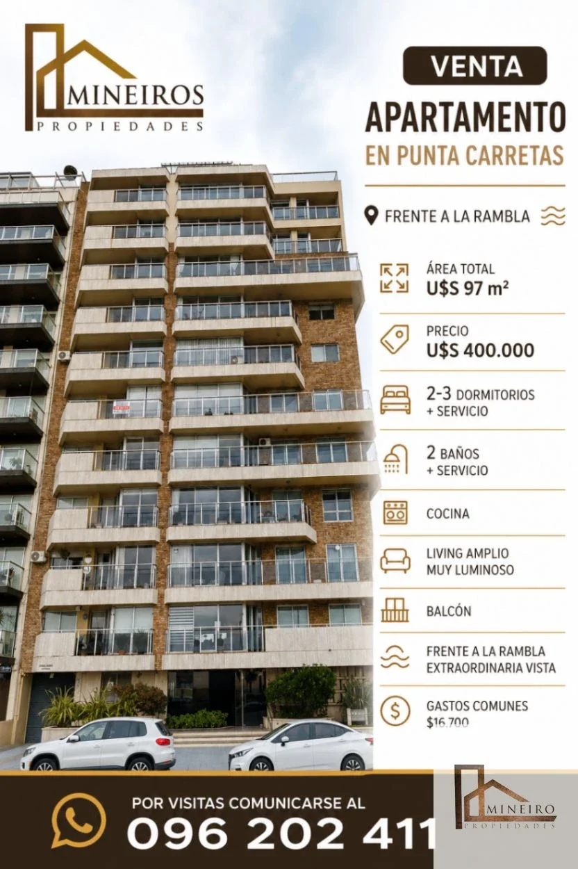 Apartamento en venta en Punta Carretas - Imagen 1